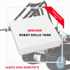 Arduino Robot Kollu Tank Seti (TÜRKİYE'DE YALNIZ EMES ROBOTİK'DE)