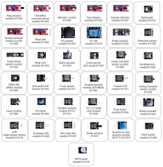 ﻿Arduino 37 Parça Sensör Seti