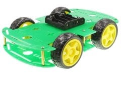 Arduino Yeşil 4WD Wifi Engelden Kaçan ve Çizgi Takip Eden Robot Araç Seti