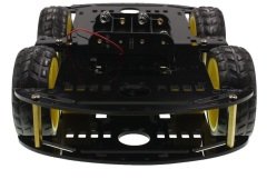 Arduino Siyah 4WD Wifi Engelden Kaçan ve Çizgi Takip Eden Robot Araç Seti