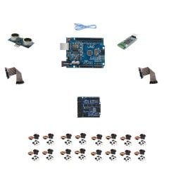 Emes Robotik Arduino Robot Örümcek Full Seti (Revize Model – SG90 360⁰ Servo Motorlu, ÖRNEK KODLAR HEDİYE)