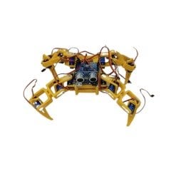 Emes Robotik Arduino Robot Örümcek Full Seti (Revize Model – SG90 360⁰ Servo Motorlu, ÖRNEK KODLAR HEDİYE)