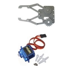 ﻿Robotik Kıskaç (Gripper) 1 Dof - 3D Print