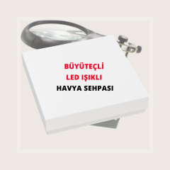 Büyüteçli Led Işıklı Havya Sehpası