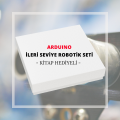 Arduino İleri Seviye Robotik Seti ( KİTAP HEDİYELİ)
