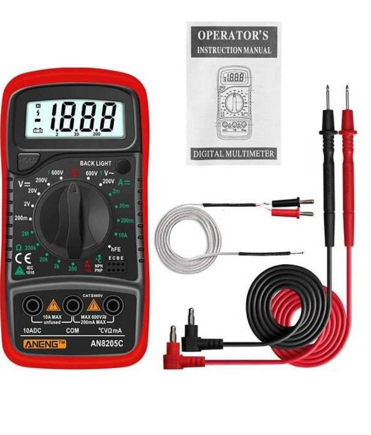 Emes Robotik Aneng AN8205C Dijital Multimetre