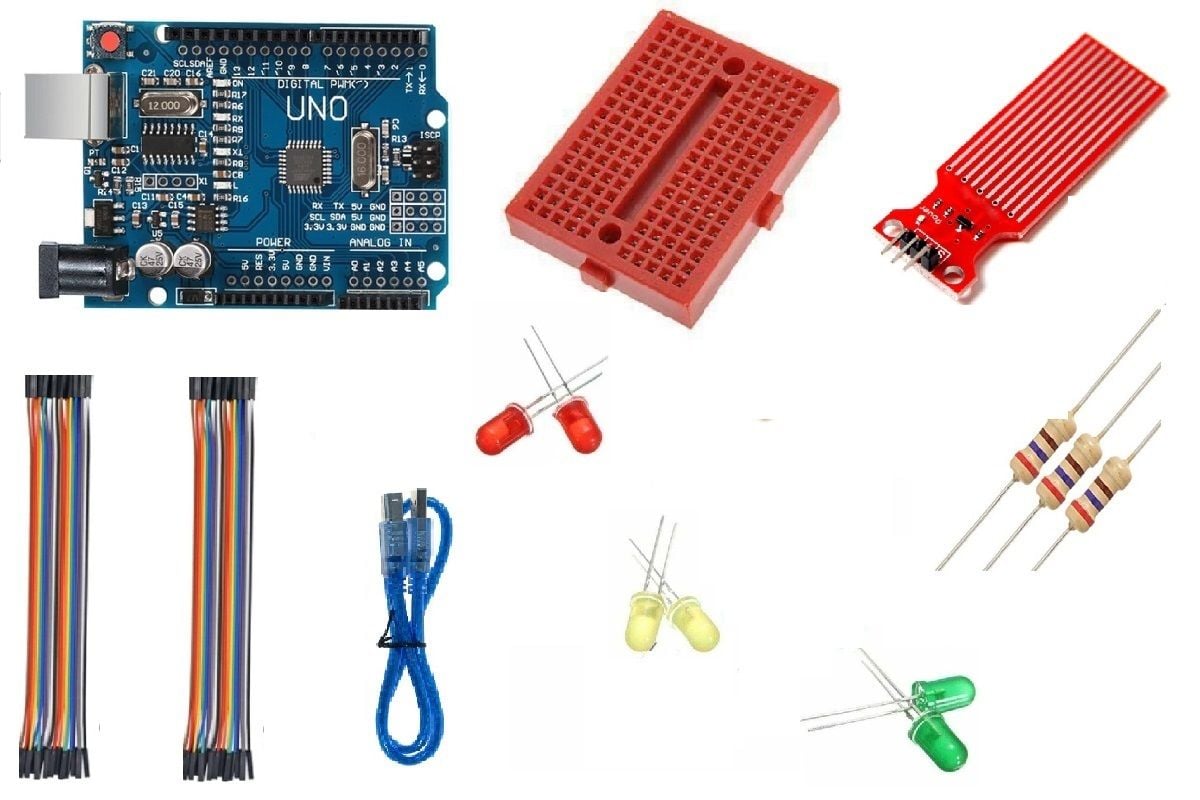 Arduino Uno İle Su Seviyesi Ölçme Seti