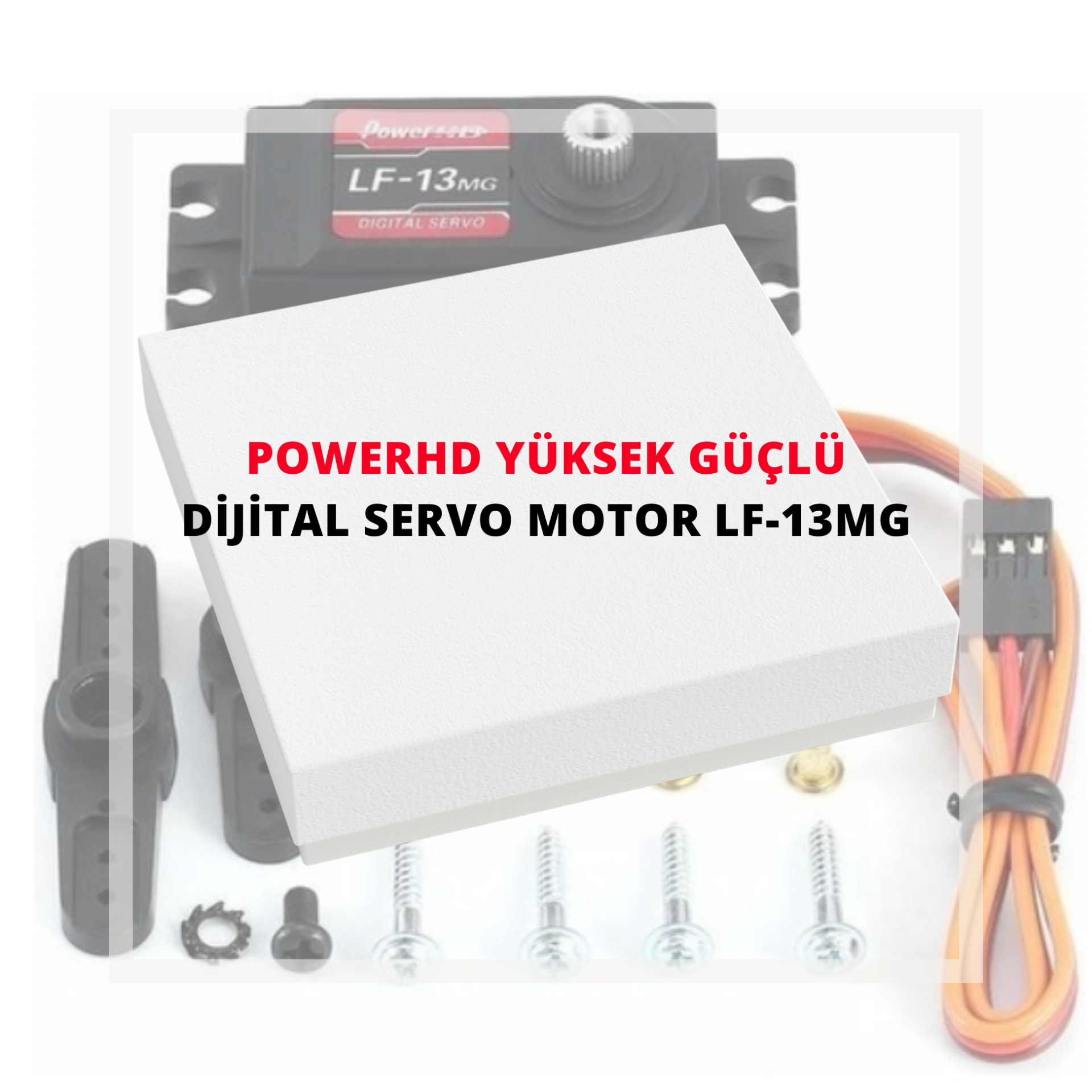 Powerhd Yüksek Güçlü Dijital Servo Motor Lf-13mg