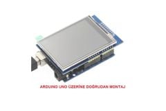 2.8'' Dokunmatik LCD Shield ve Arduino Uno (Ekran Seti)