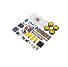 Emes Robotik 4wd Arduino Araba Kiti Pan Tiltli Bluetooth Robot Araç Seti (ÖRNEK KODLAR HEDİYE)