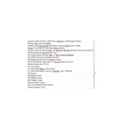 Emes Robotik 4wd Arduino Araba Kiti Pan Tiltli Bluetooth Robot Araç Seti (ÖRNEK KODLAR HEDİYE)