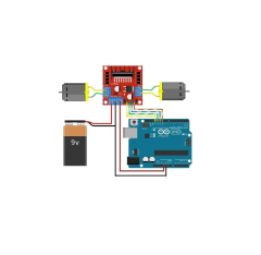 Mini Çizgi İzleyen Robot Seti (Başlangıç Seviyesi-EMES ROBOTİK ÖRNEK KODLAR HEDİYE)