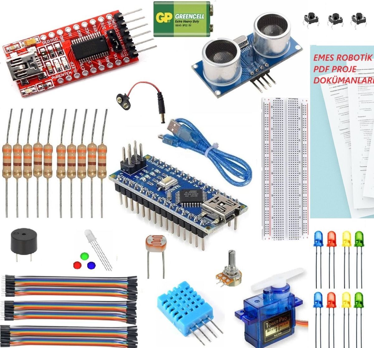 EMES ROBOTİK SCRATCH KODLAMA SETİ (30 SAYFA SCRATCH UYGULAMA DOKÜMANI PDF HEDİYE!)