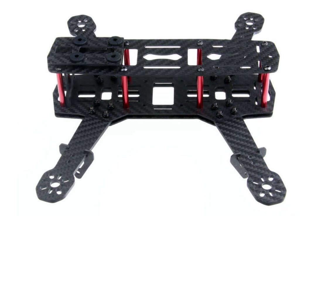 Emes Robotik Qav250 Full Carbon Fiber 250mm Mini Fpv Quadcopter Frame ...