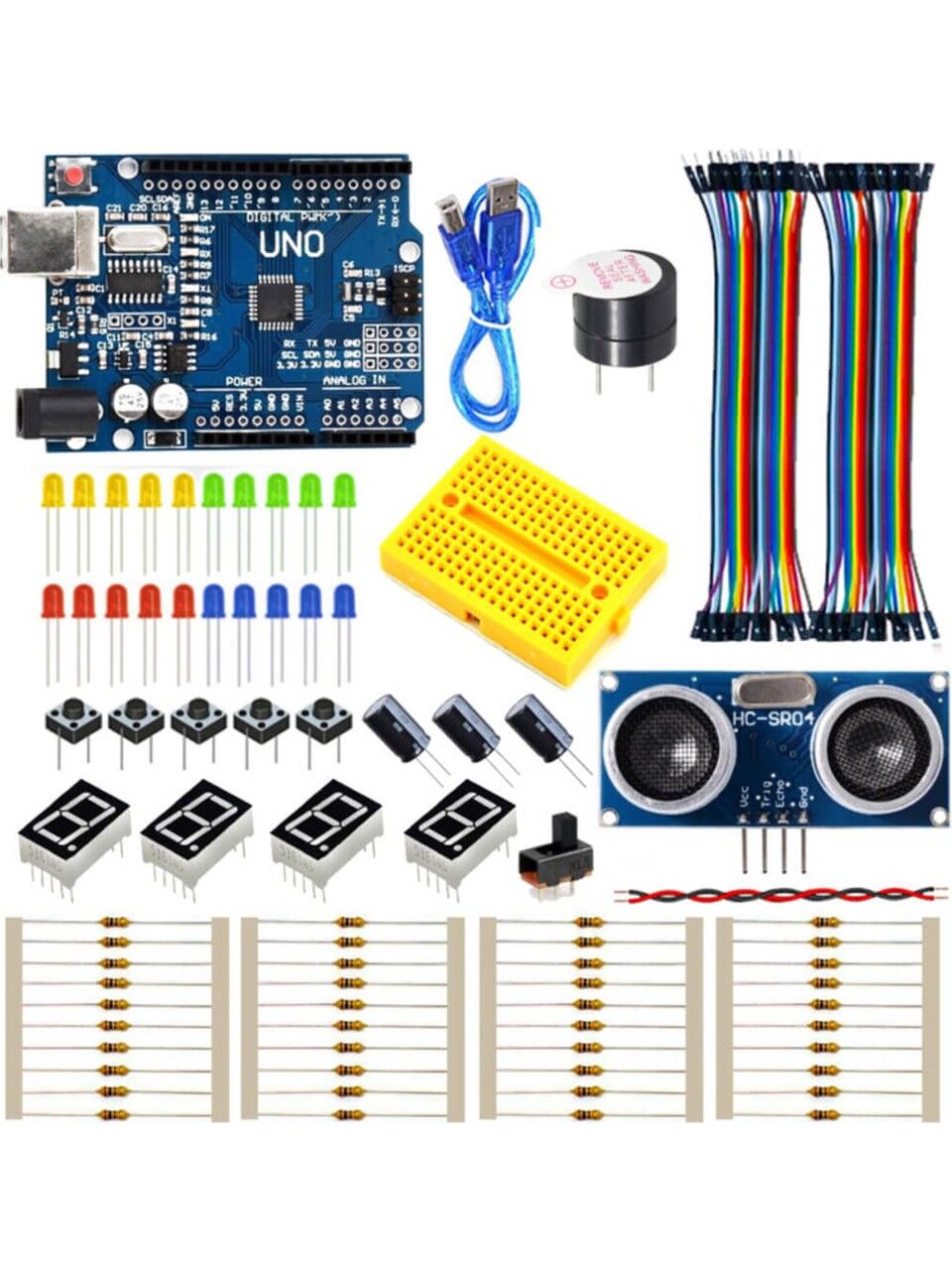 Arduino Uno Başlangıç Seti - 100 Parça