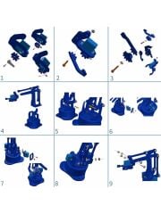 Emes Robotik Arduino 3D Robot Kol