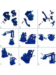 Emes Robotik Arduino 3D Robot Kol
