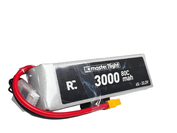 22.2V Li-po Pil - 3000mah 80C 6s Lityum Polymer Batarya