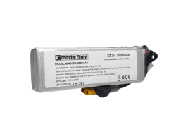 22.2V Li-po Pil - 3000mah 80C 6s Lityum Polymer Batarya
