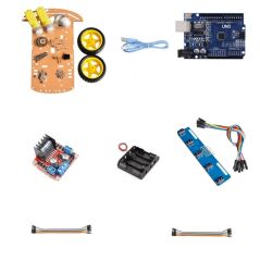 Arduino Uyumlu Çizgi İzleyen Robot Seti – 5 Kanal Sensörlü