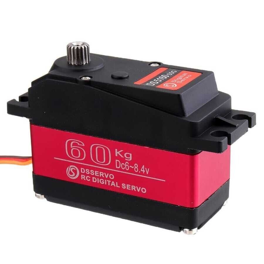 DSSERVO DS5160 60KG 180° Su Geçirmez Yüksek Tork Dijital Servo Motor