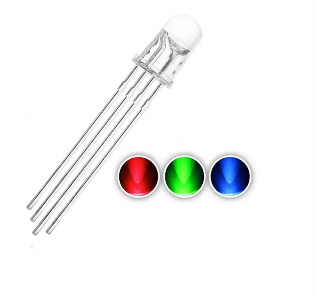 5mm RGB LED -Ortak Anot