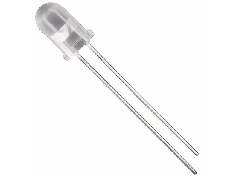 5mm Şeffaf Yeşil LED (10 Adet)