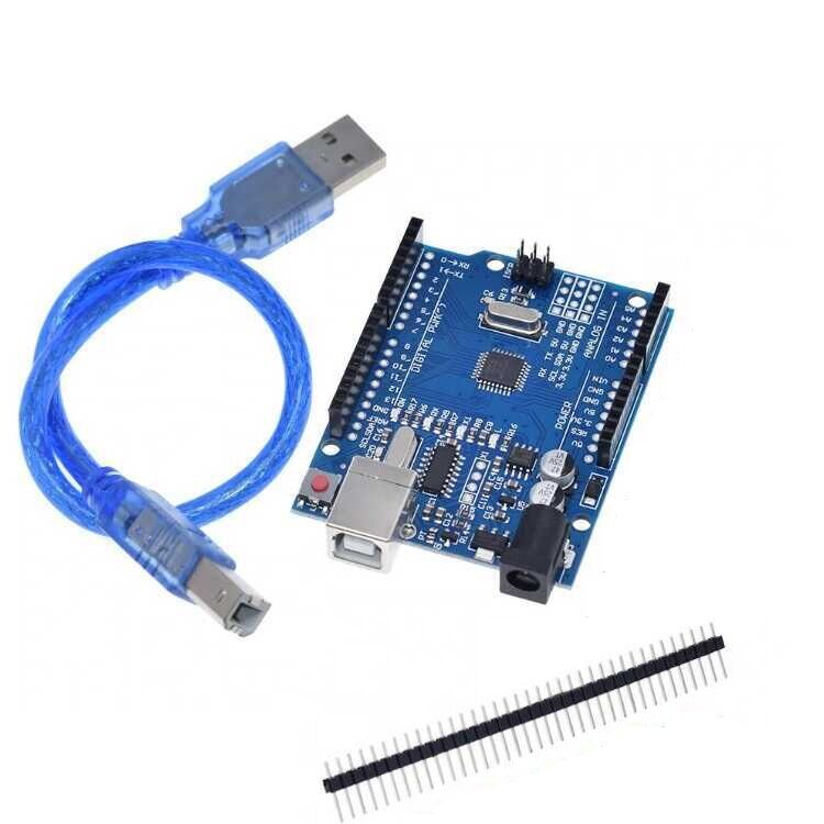 Arduino UNO R3 SMD (Klon - CH340 Chip - USB Kablo Hediye)