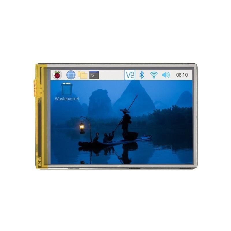3.5'' Rezistif Dokunmatik IPS Ekran (Raspberry Pi Uyumlu)