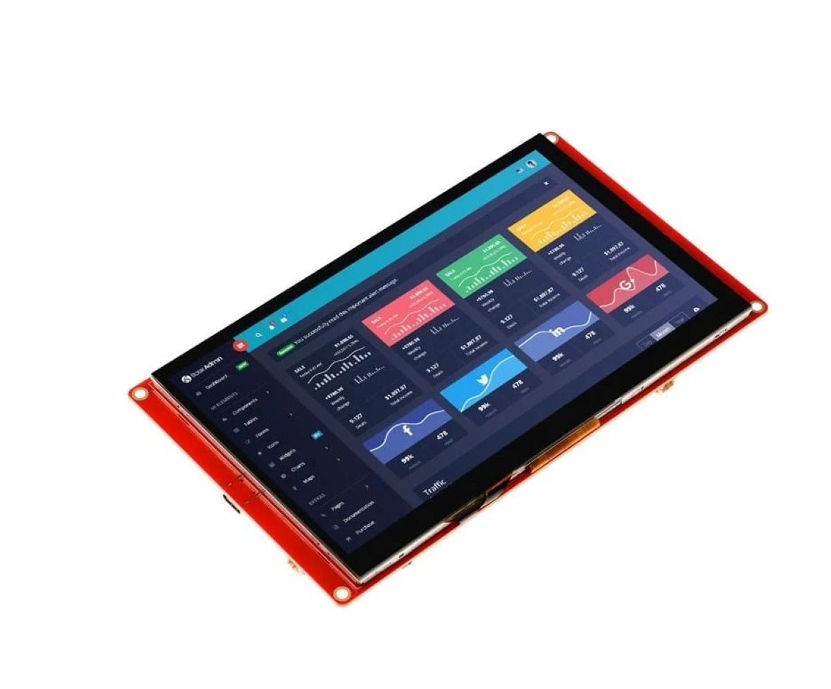 CrowPanel Basic 7'' ESP32 HMI Dokunmatik Ekran (800x480)