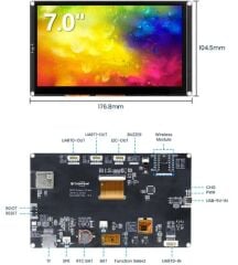 CrowPanel Advance 7'' ESP32-S3 HMI Dokunmatik Ekran(800x480)