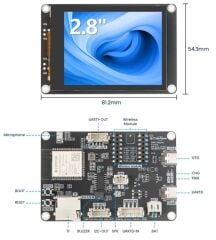 CrowPanel Advance 2.8'' ESP32-S3 HMI Dokunmatik Ekran