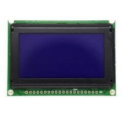 128x64 Grafik LCD Ekran Mavi (WG12864B) 5V
