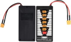 XT60 LiPo Paralel Şarj Kartı (2S-6S) - 6 Çıkışlı, XT60 Beslemeli