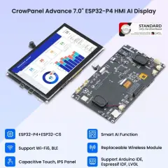 Elecrow CrowPanel Advanced 7 İnç ESP32-P4 HMI AI Dokunmatik Ekran