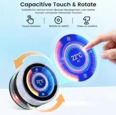 Elecrow CrowPanel 1.28 İnç HMI ESP32 Rotary Dokunmatik Yuvarlak Ekran