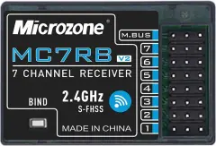 Microzone MC6C 2.4GHz 6 Kanal Alıcı Verici Kumanda Seti