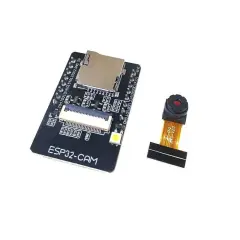 ESP32-CAM WiFi Bluetooth Kamera Modülü + ESP32-CAM-MB USB Programlama Seti