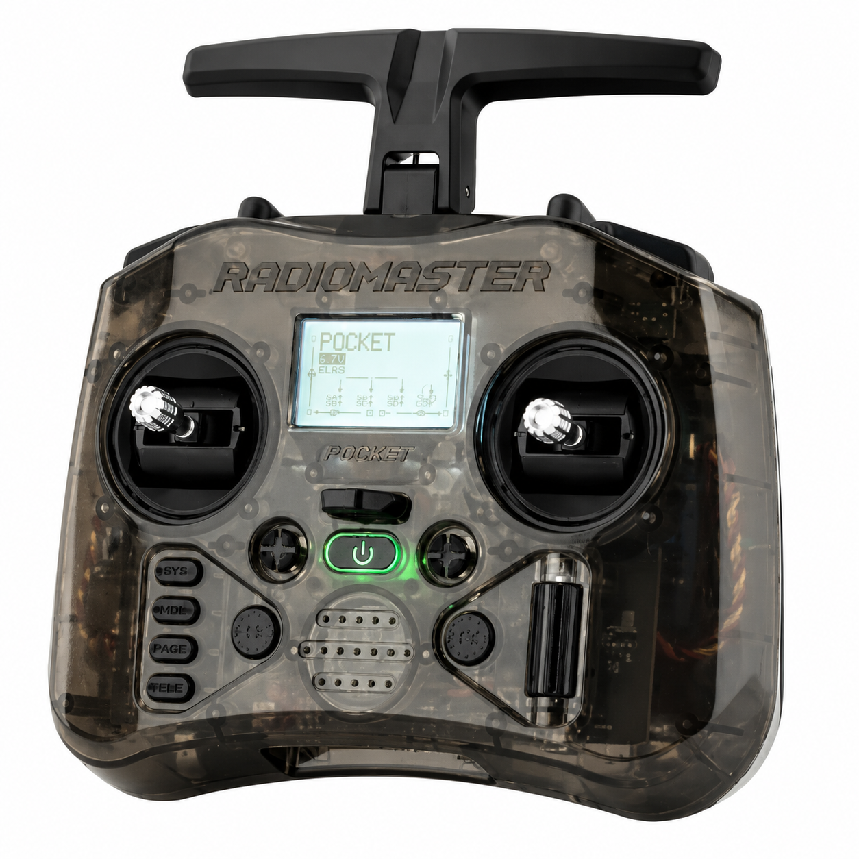 RadioMaster Pocket Charcoal ELRS Uzaktan Kumanda M2