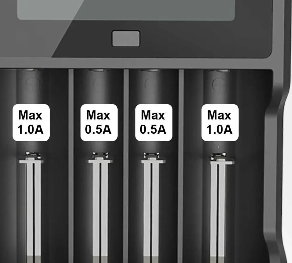 XTAR VC4 LCD Ekranlı 4'lü Li-ion / Ni-MH Pil Şarj Cihazı