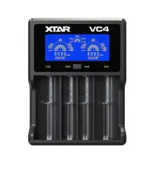 XTAR VC4 LCD Ekranlı 4'lü Li-ion / Ni-MH Pil Şarj Cihazı