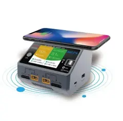 HOTA D6 Pro AC/DC Çift Kanallı Akıllı Şarj Cihazı