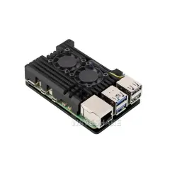 Raspberry Pi 5 Uyumlu Alüminyum Alaşım Kasa