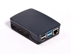 Raspberry Pi 4 Lisanslı Muhafaza Kutusu – Siyah