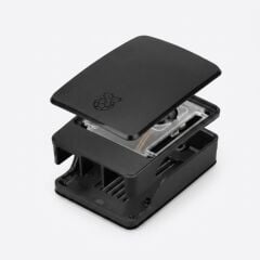 Raspberry Pi 5 Lisanslı Muhafaza Kutusu – Siyah