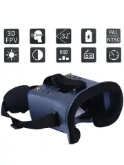 LS-008D 5.8GHz 40CH FPV Gözlük – 4.3 İnç LCD, DVR