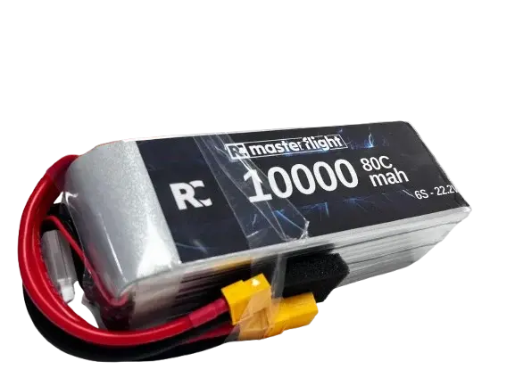 Masterflight 22.2V 10000mAh 80C 6S Li-Po Batarya