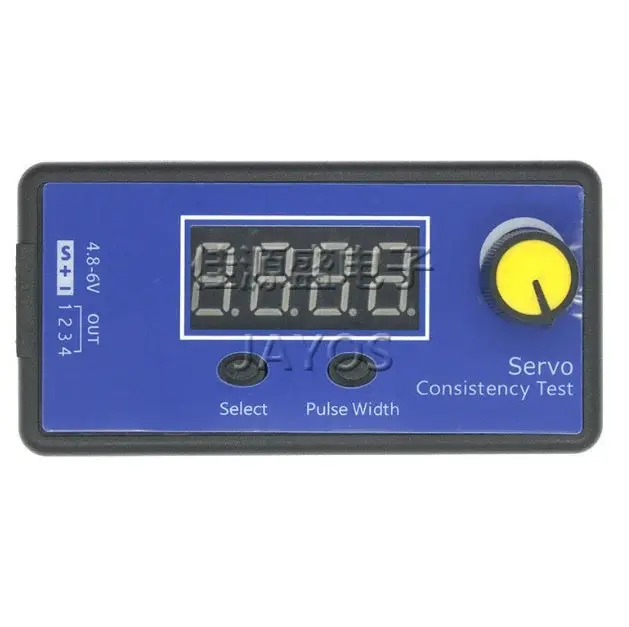 Dijital Servo Tester – Servo Motor ve ESC Test Cihazı
