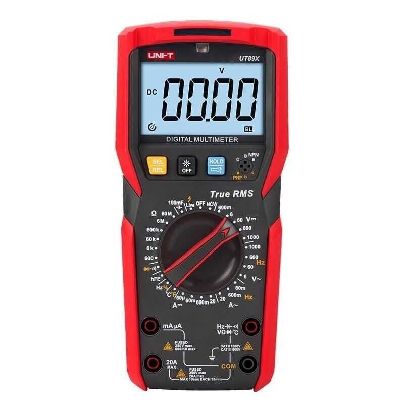 UNI-T UT89XD True RMS Dijital Multimetre – 1000V 20A