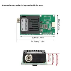 Fiber Optik Kablo Dönüştürücü – 1 Kanal DC 5.5-26V